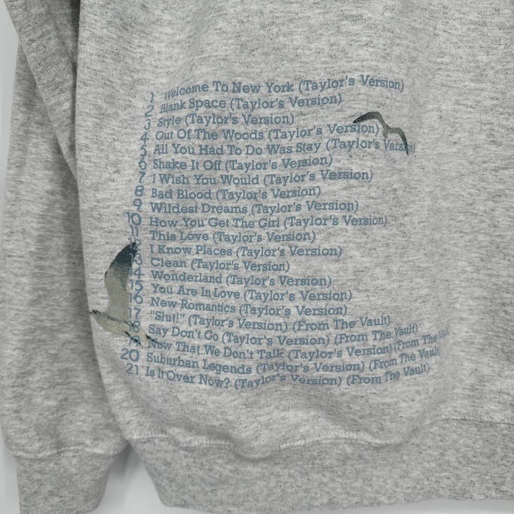 Taylor Swift 1989 Taylor's Version Sweatshirt Crew Neck Fleece Spotify Exclusive - Picture 6 of 7
